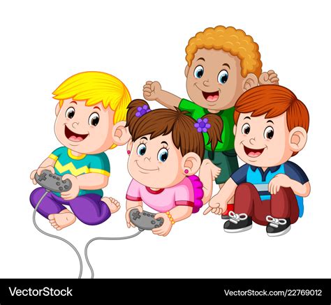 cartoon playing video games|play video games clip art.